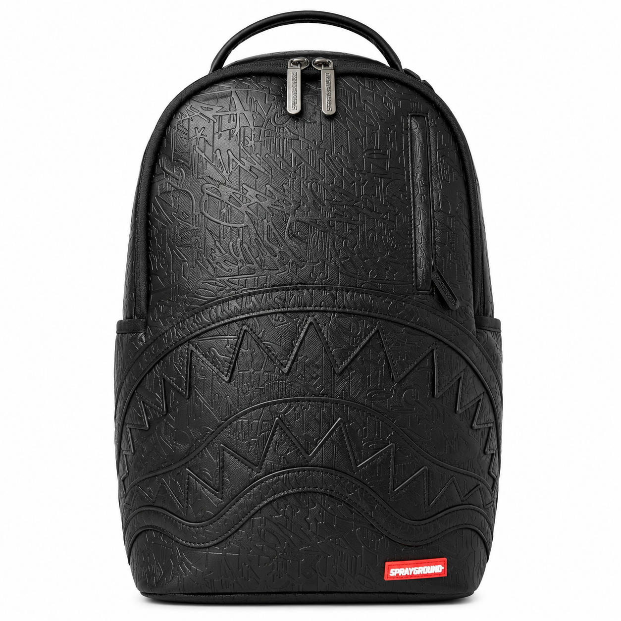 Sprayground Blackout Embossed Shark Backpack