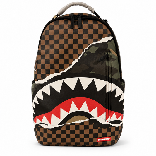 Sprayground Sharks In Paris Camo Backpack