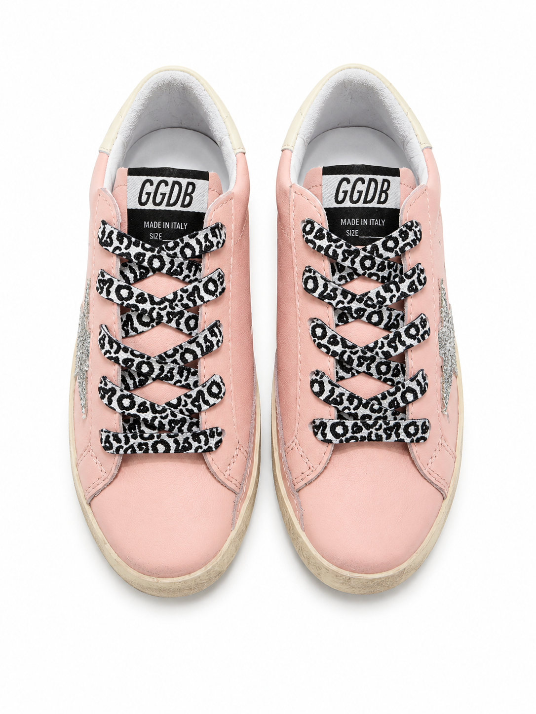 נעלי Golden Goose Superstar לילדות ורוד - מבט נוסף