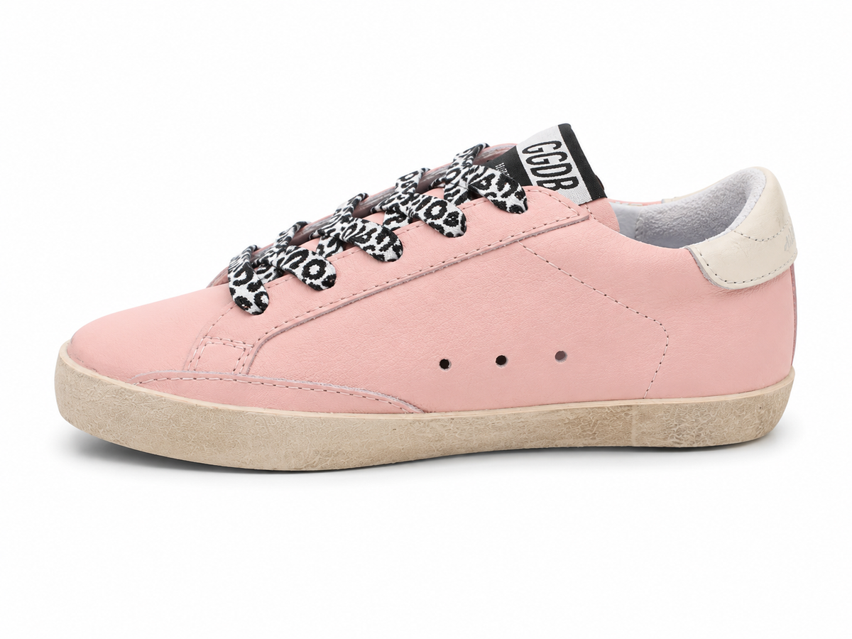 נעלי Golden Goose Superstar לילדות ורוד - זוג נעליים