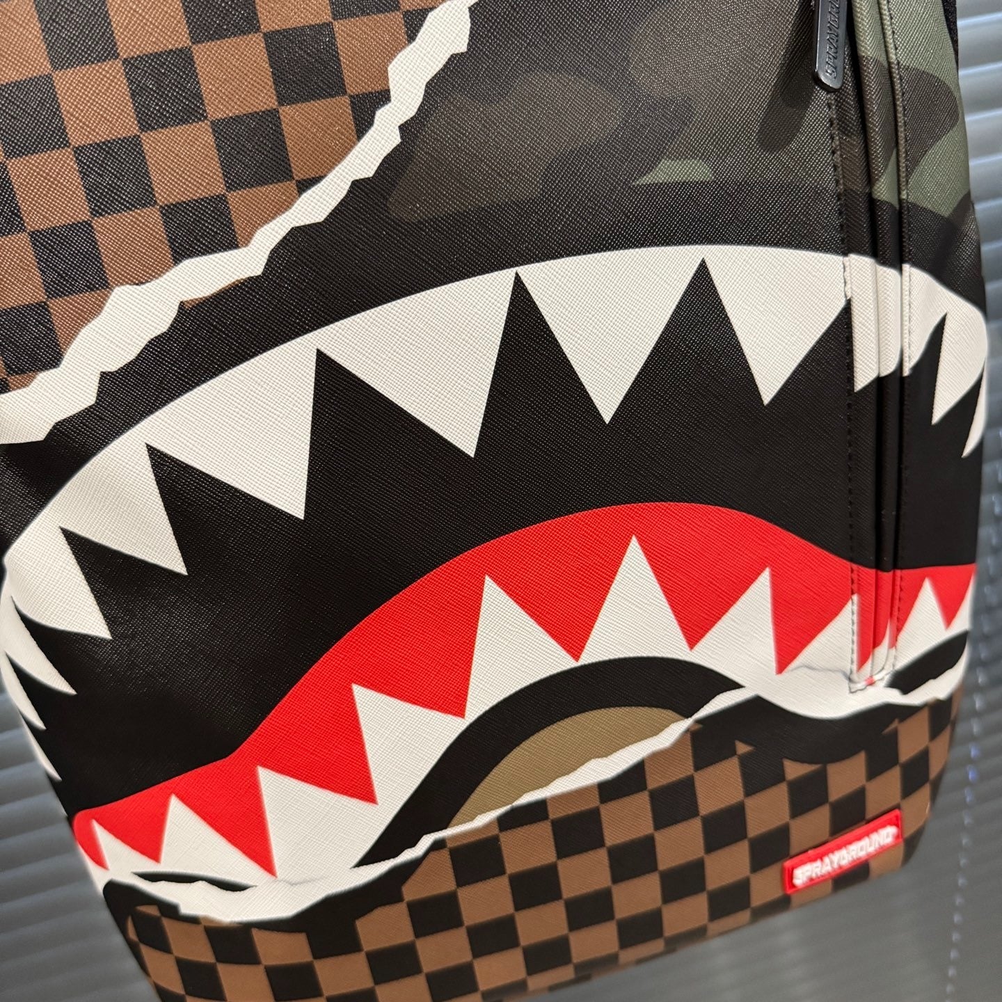 Sprayground Sharks In Paris Camo Backpack