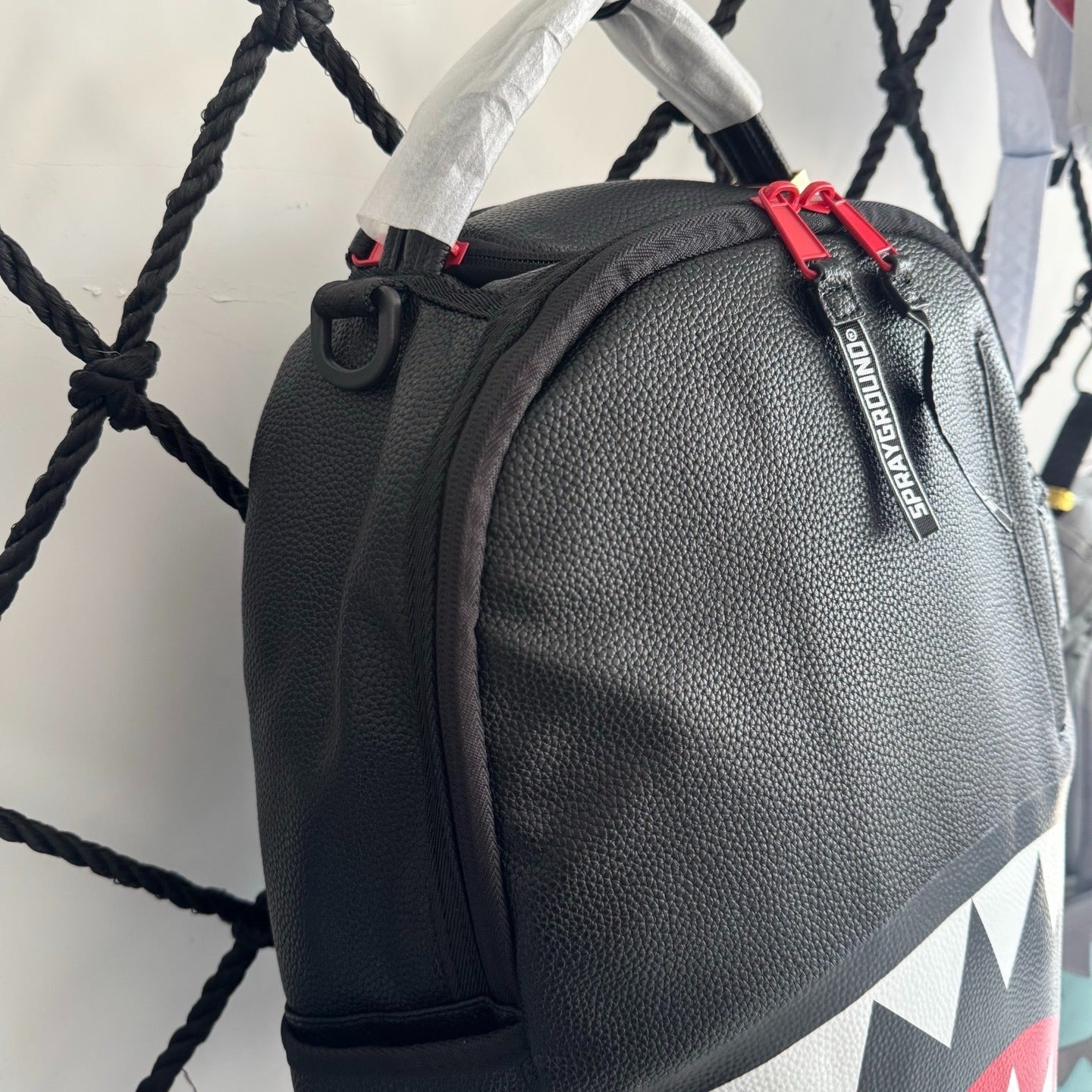 Sprayground Black Sharkmouth Backpack