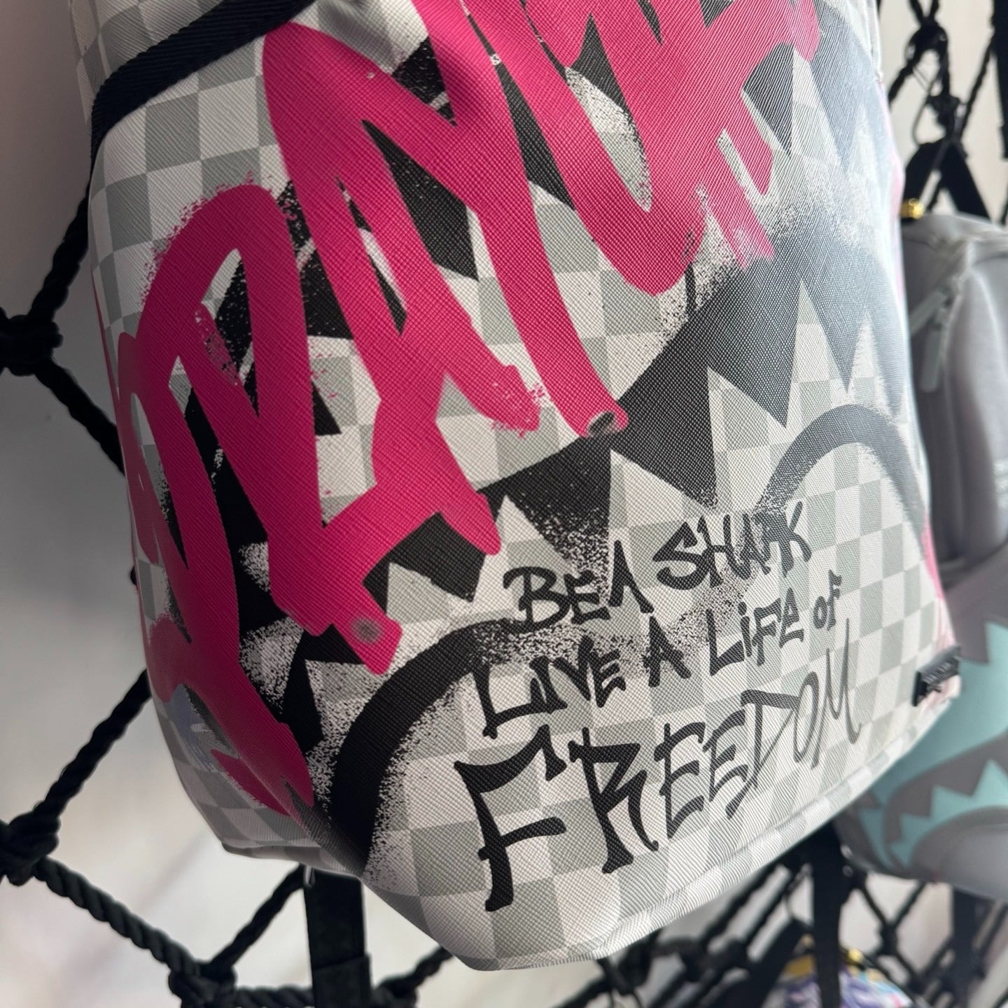 Sprayground Pay Day Graffiti Shark Backpack