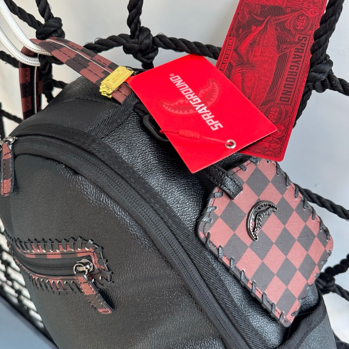 Sprayground Blackout Sharkmouth Backpack
