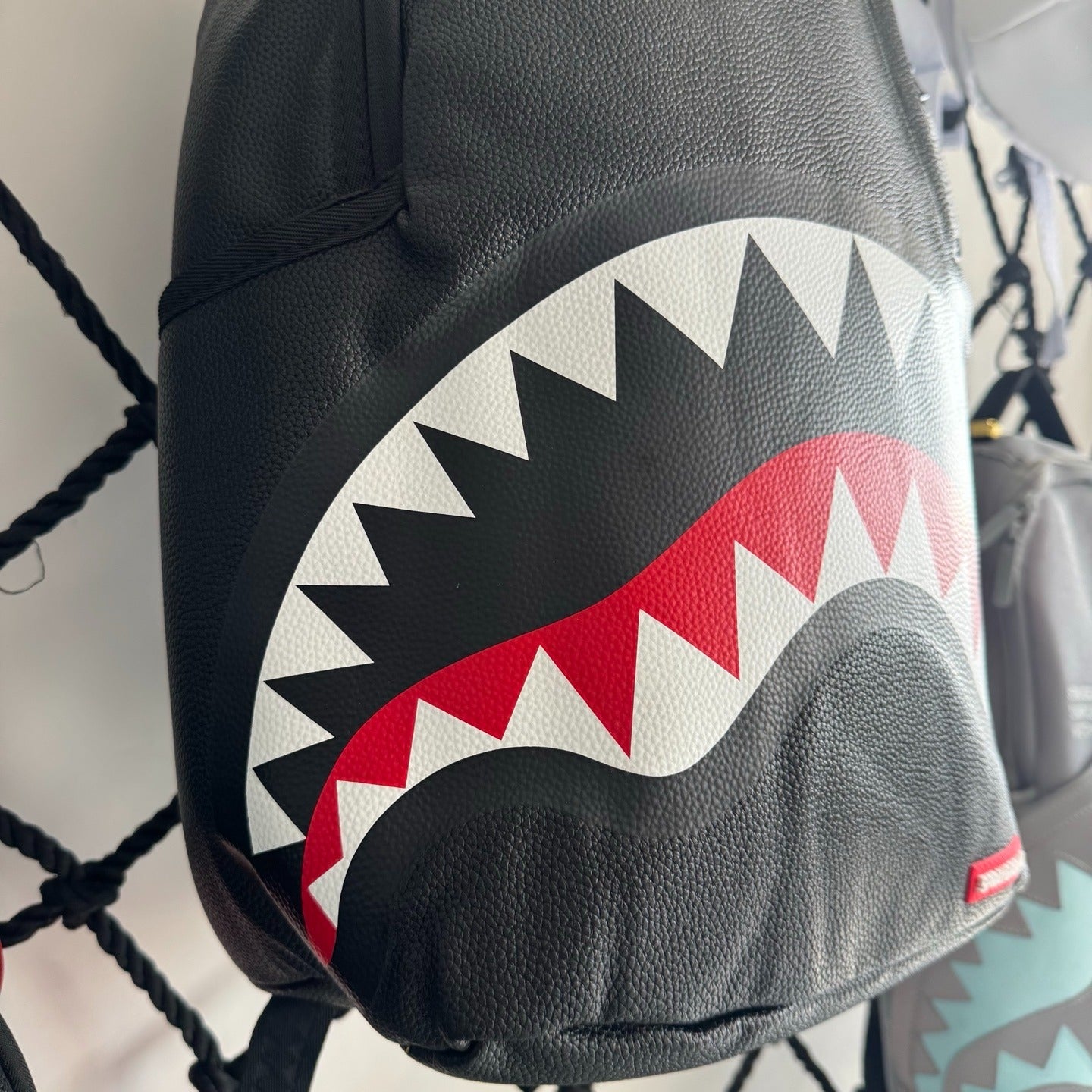 Sprayground Black Sharkmouth Backpack