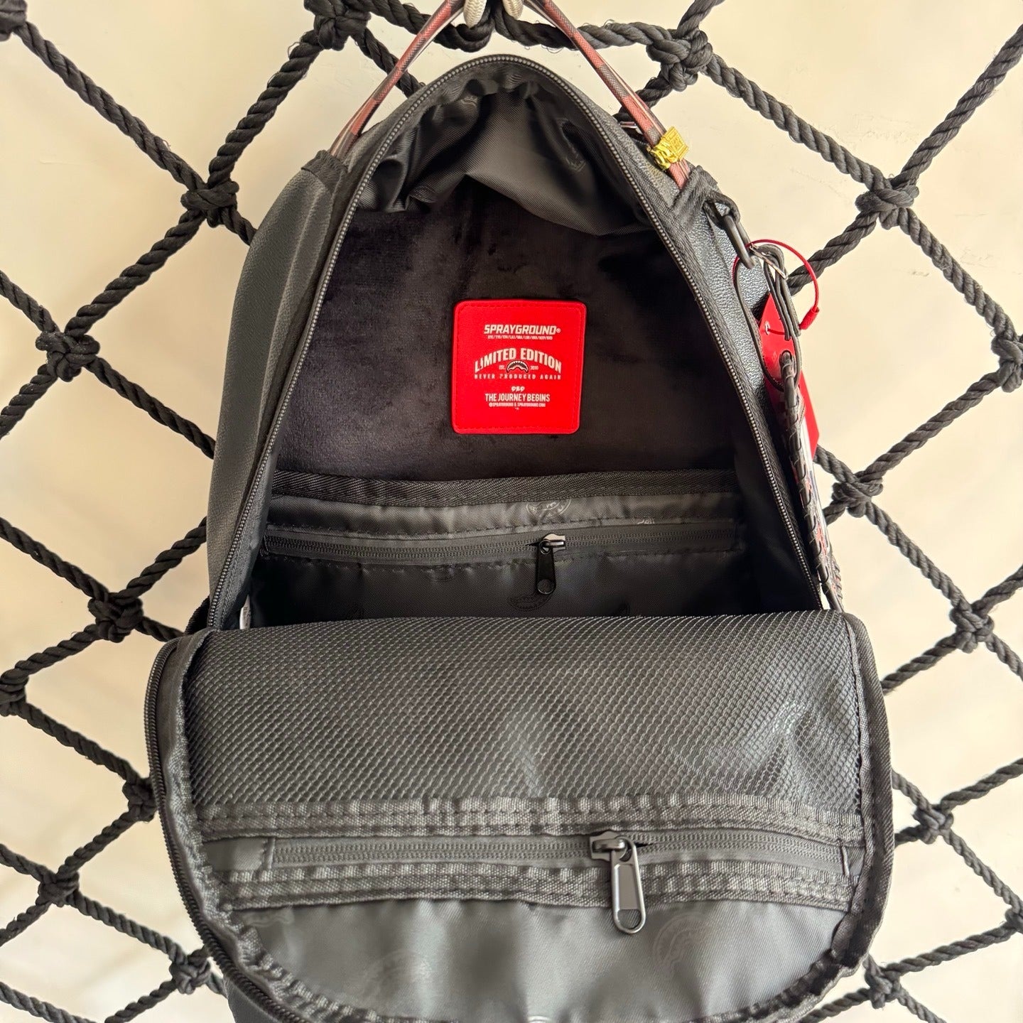 Sprayground Blackout Sharkmouth Backpack