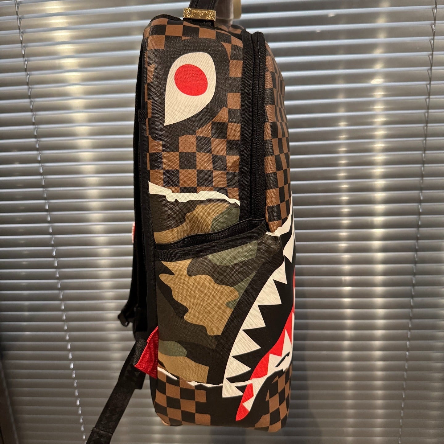 Sprayground Sharks In Paris Camo Backpack