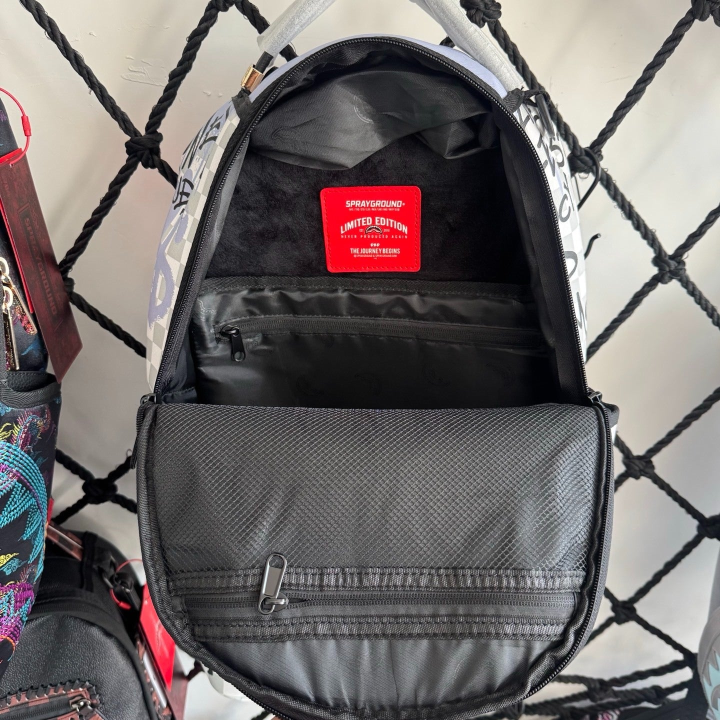 Sprayground Pay Day Graffiti Shark Backpack