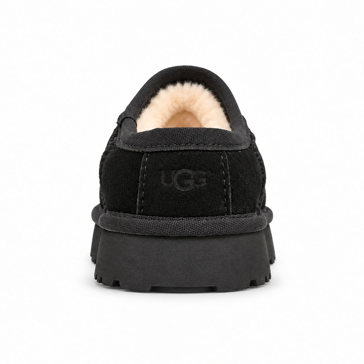 נעלי UGG Bea מרי ג'יין לילדים שחור - מבט מאחור