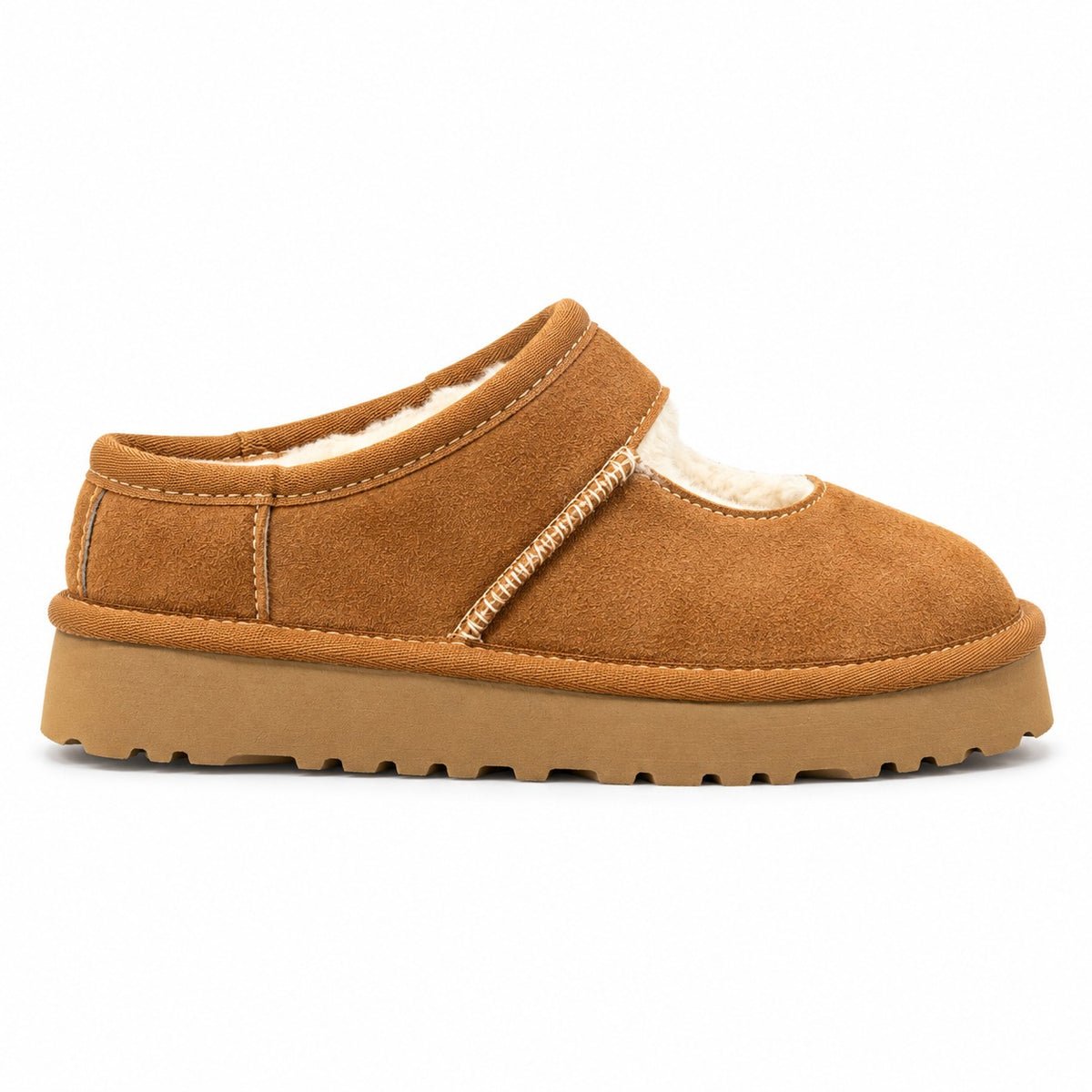 נעלי UGG Bea מרי ג'יין לילדים ערמוני - זווית נוספת