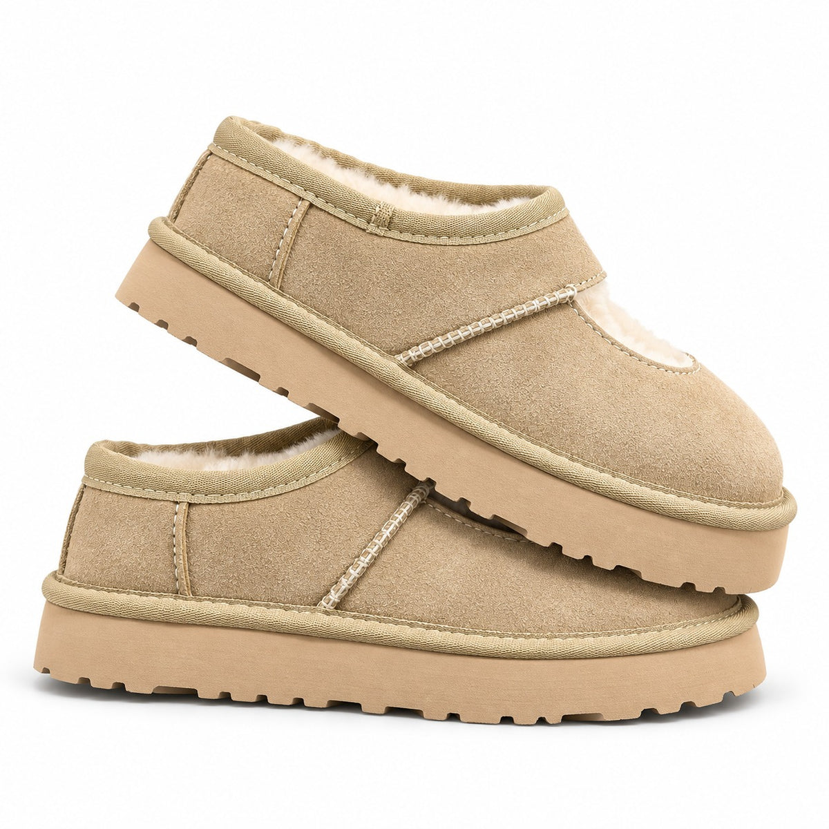 נעלי UGG Bea מרי ג'יין לילדים חול - זווית נוספת