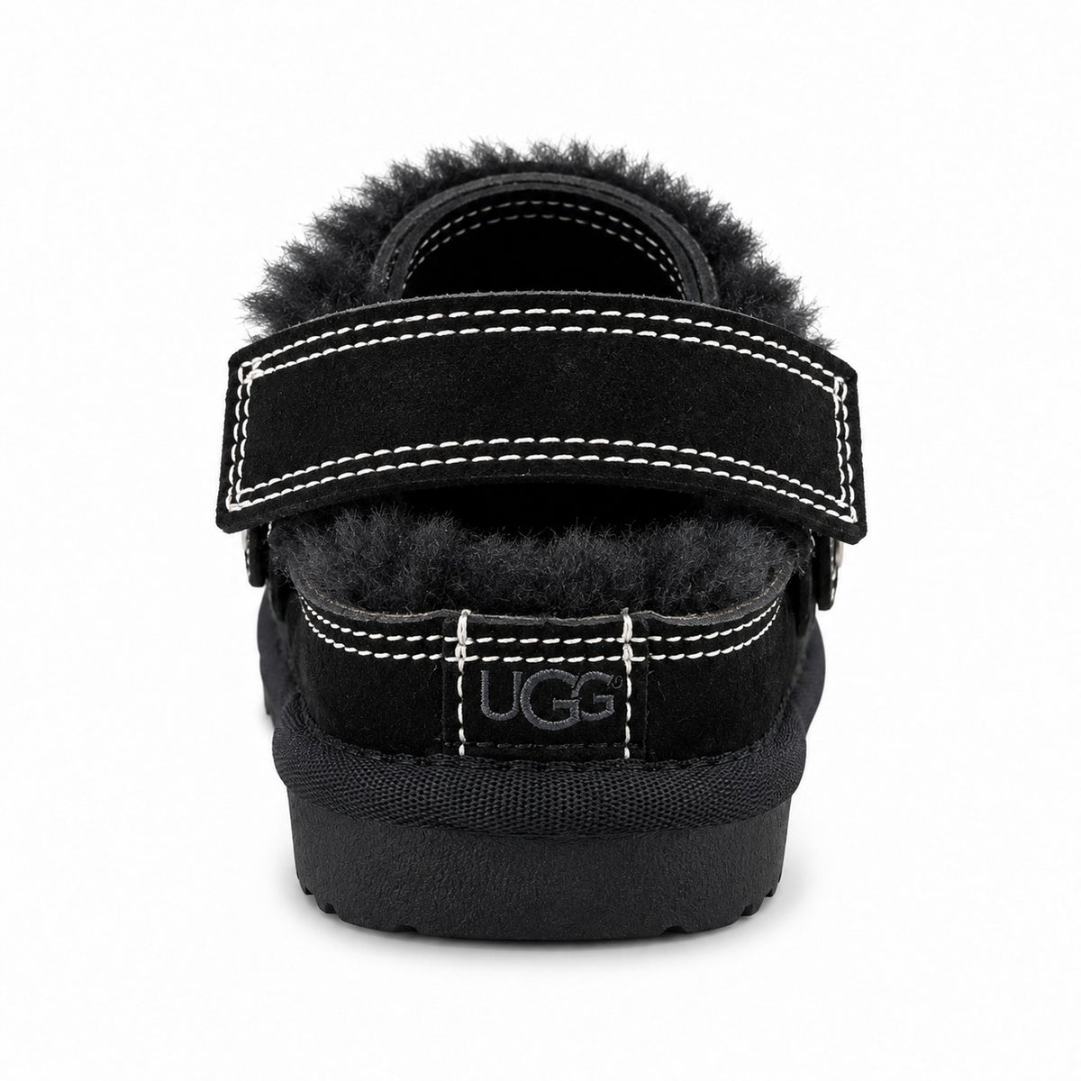 נעלי UGG Evelina לילדים שחור - מבט מאחור