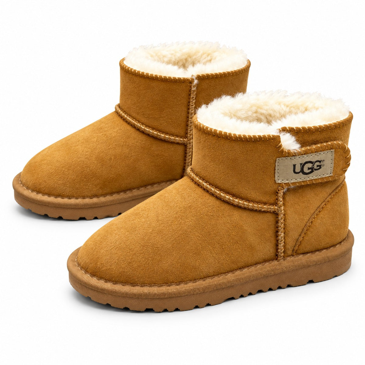 מגפי UGG Mini Strap לילדים ערמוני - זוג