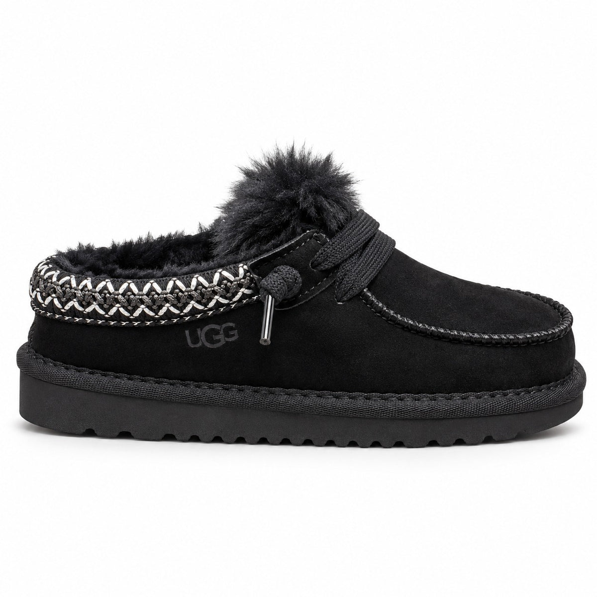 נעלי UGG Tasman Mule לילדים שחור - זווית נוספת