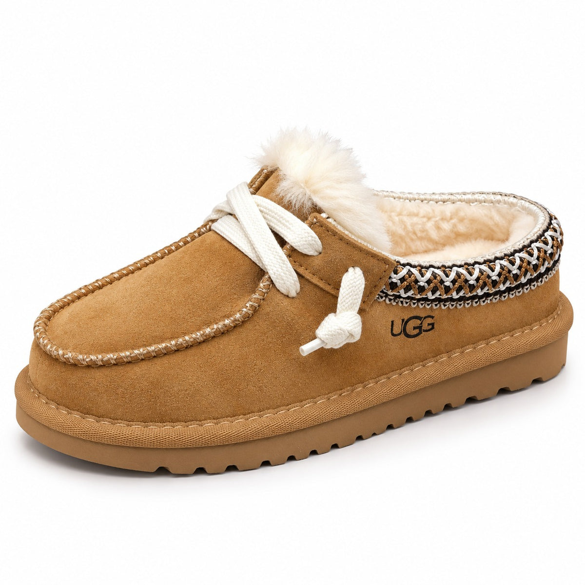 נעלי UGG Tasman Mule לילדים ערמוני - זווית נוספת