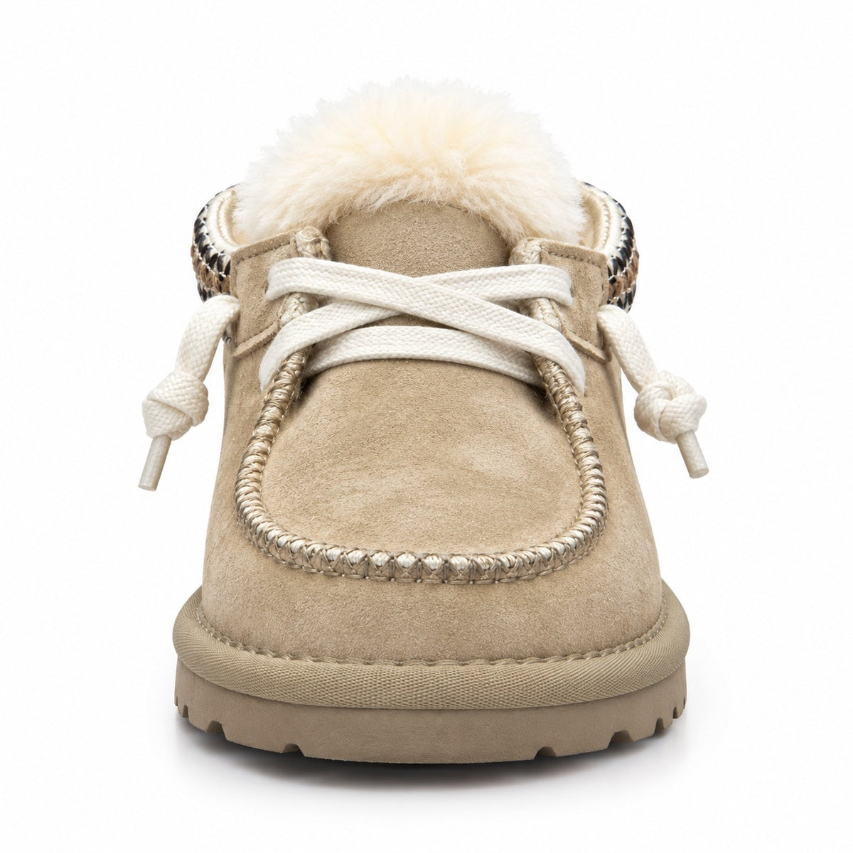נעלי UGG Tasman Mule לילדים חול - מבט מלפנים