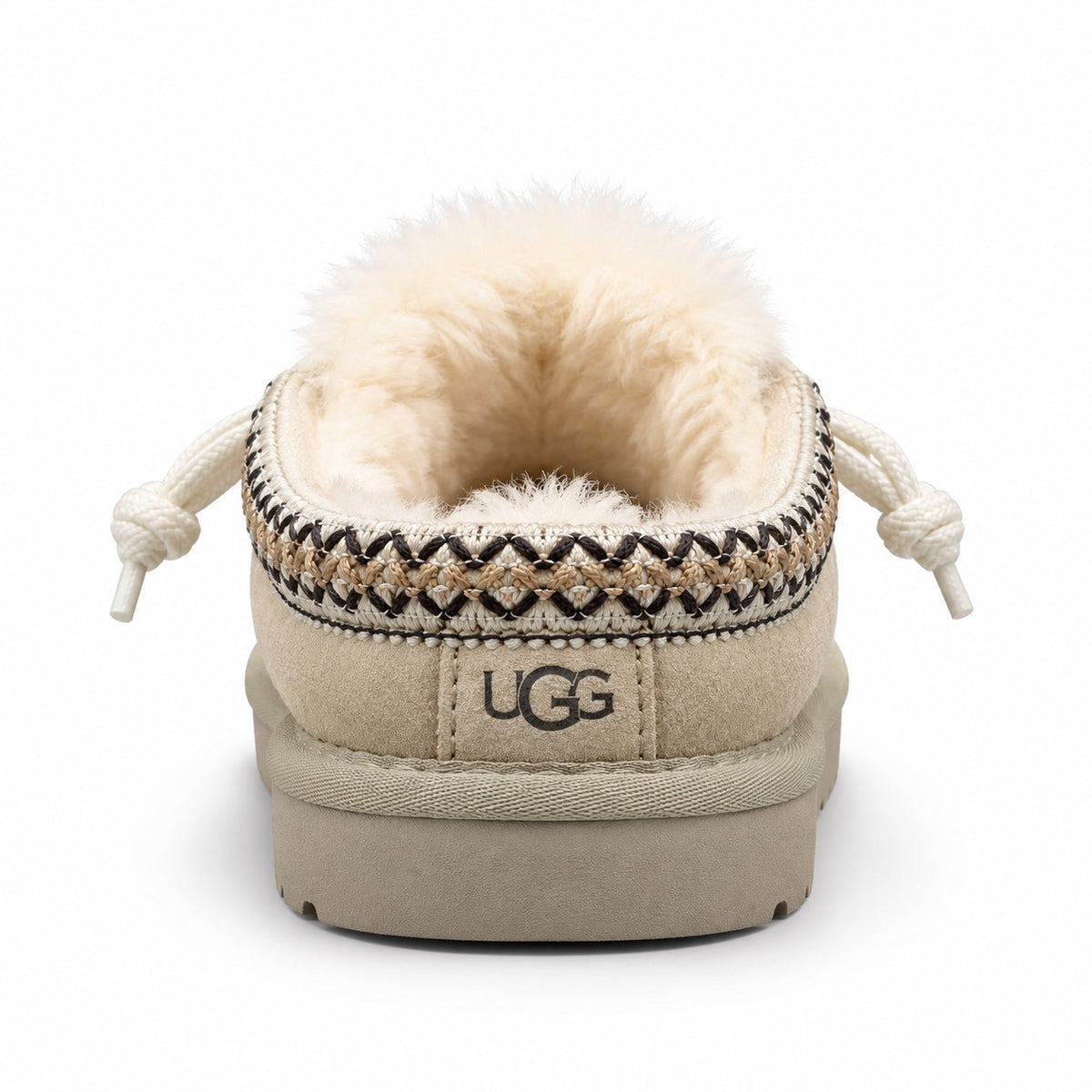 נעלי UGG Tasman Mule לילדים חול - מבט מאחור