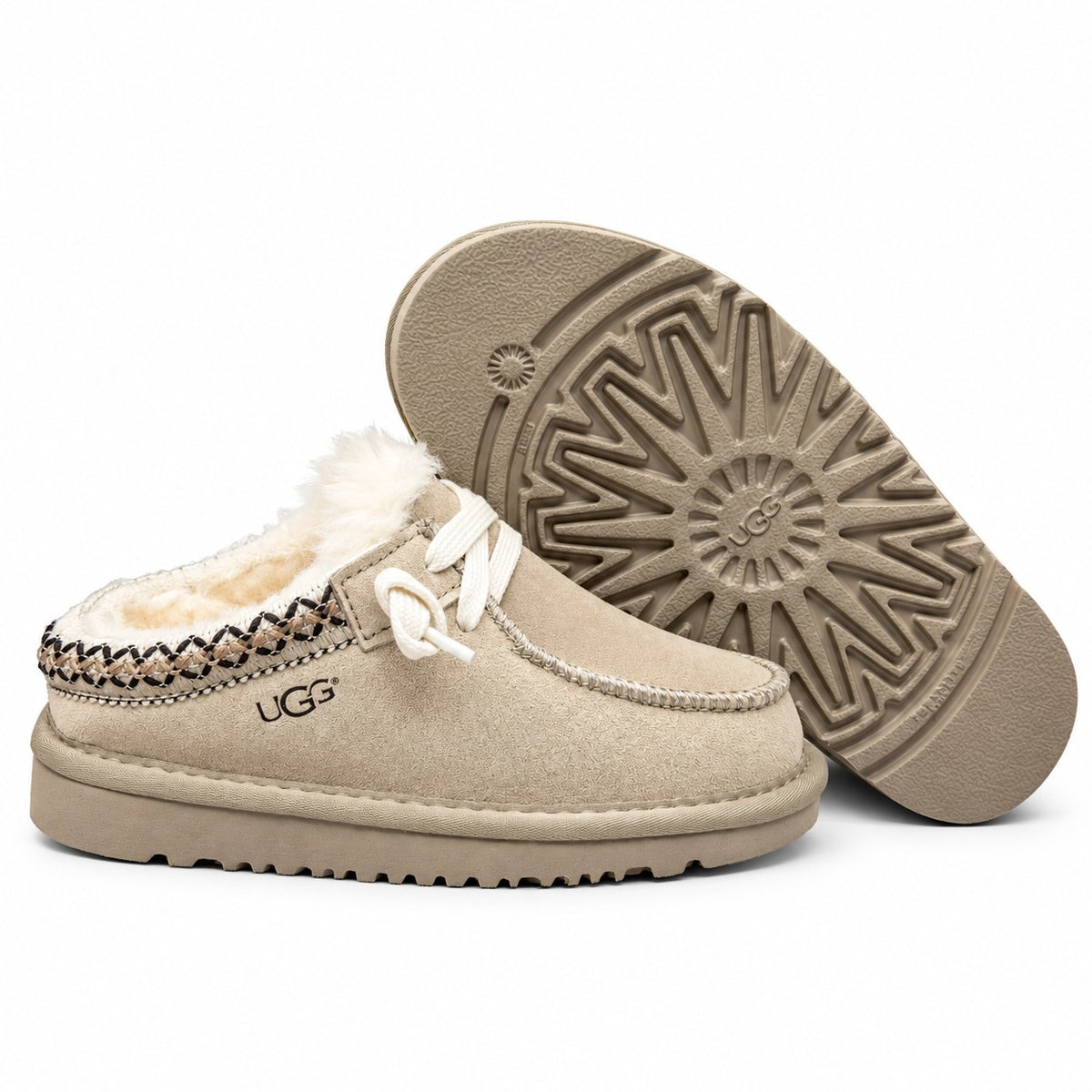 נעלי UGG Tasman Mule לילדים חול - זווית נוספת
