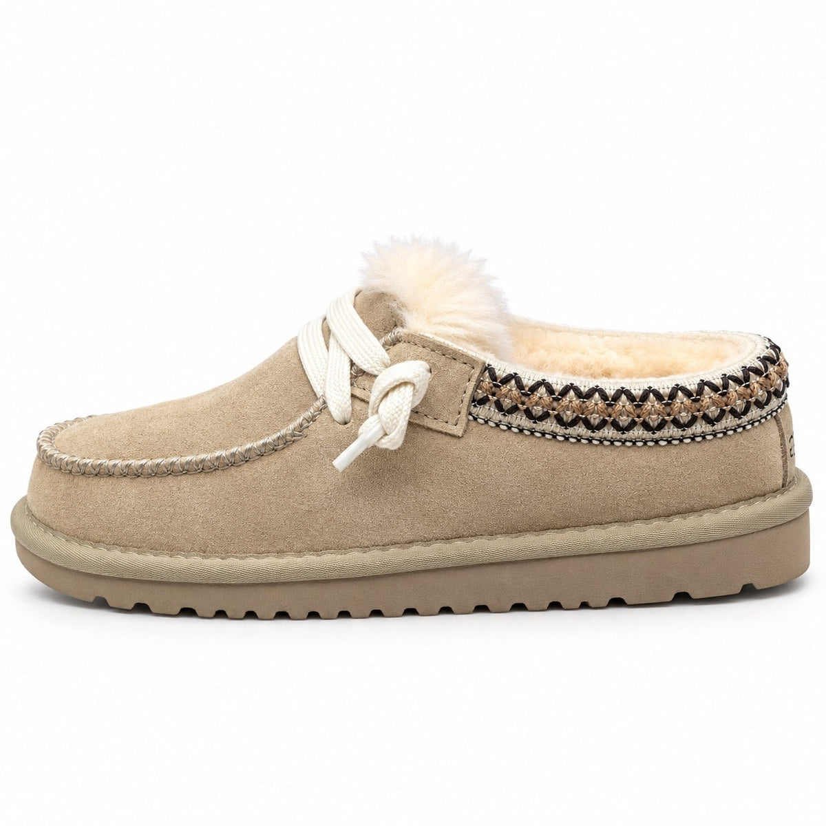 נעלי UGG Tasman Mule לילדים חול - מבט מהצד