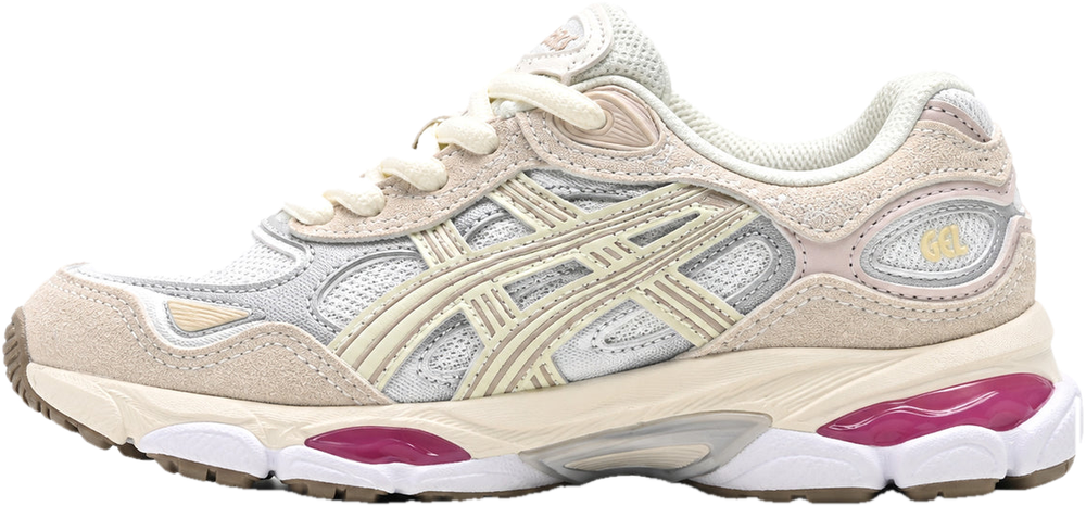Asics Gel-NYC 2.0 Kids Sneakers - Cream Pink